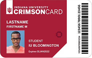 An IU Crimson Card