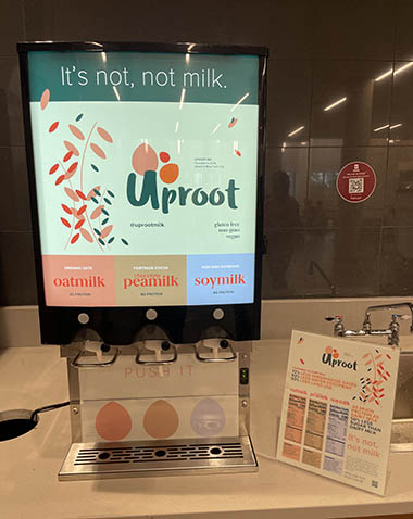 Image showing Uproot information station