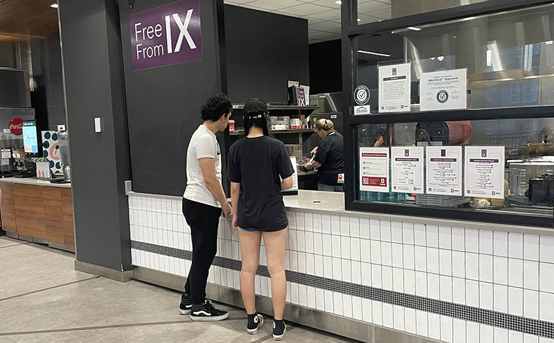 Free From IX customer counter